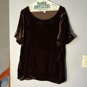 Sundance velvet blouse